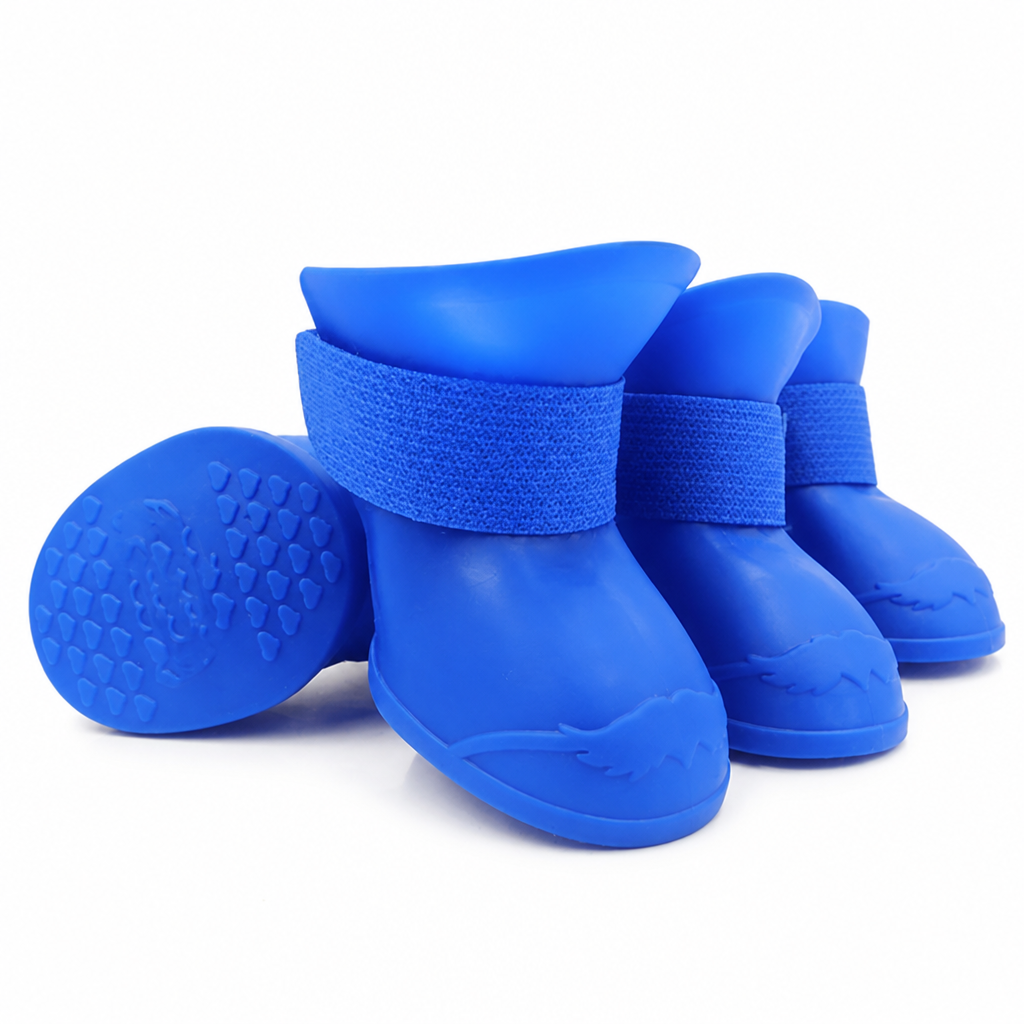Waterproof & Anti-Slip Dog Boots With Adjustable Strap | elesira