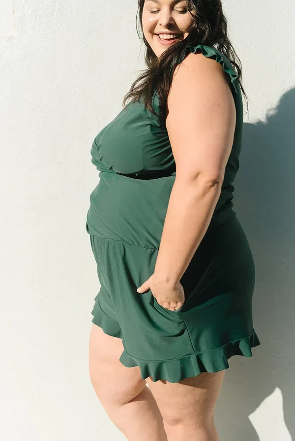 SolaraShift SwimRomper | Desfrute de confiança e liberdade durante todo o dia com um ajuste perfeito | elesira