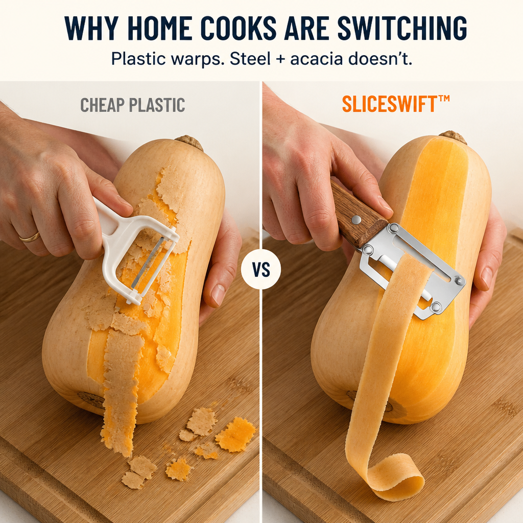 SliceSwift | Breeze Through Pumpkin, Potato & Apple Skins in Seconds | elesira