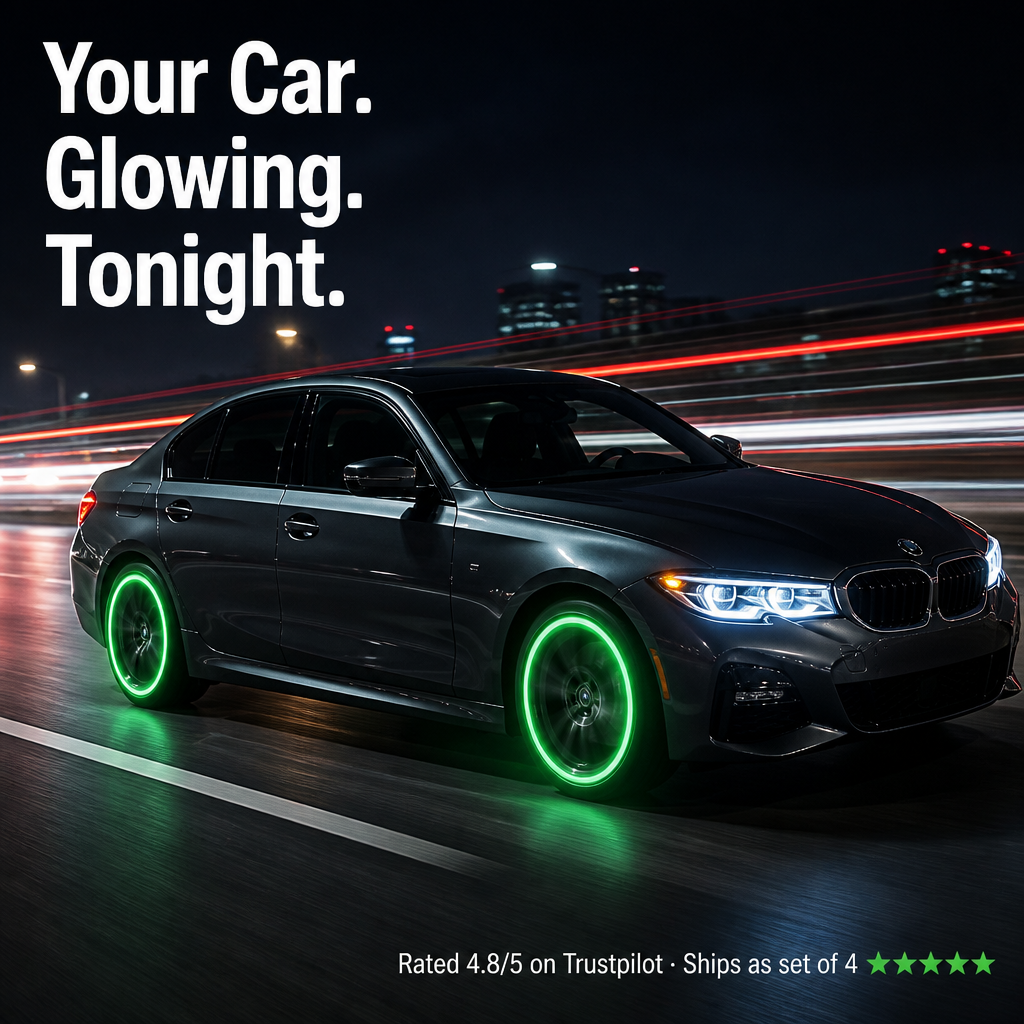 VivaDrive | Light Up Your Wheels With Your Car’s Precise Logo, Battery-Free | elesira