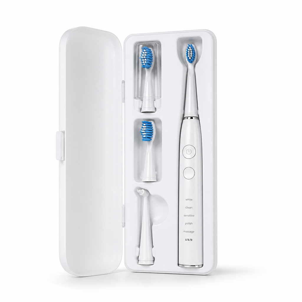 Sonic Rechargeable Electric Toothbrush (Long Battery Life) | elesira