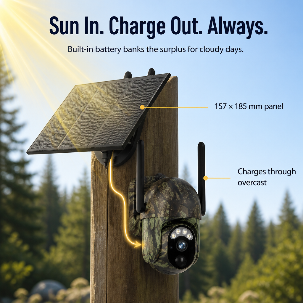 SolaraGuard | Monitor Your Land Around the Clock Without Batteries or Wires | elesira