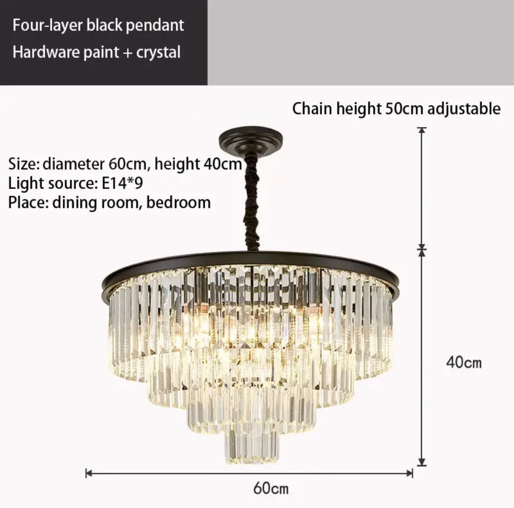 Quantum Ring Chandelier | elesira