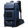 Mochila de viaje impermeable de 50 l (puerto USB integrado y compartimento para zapatos) | elesira