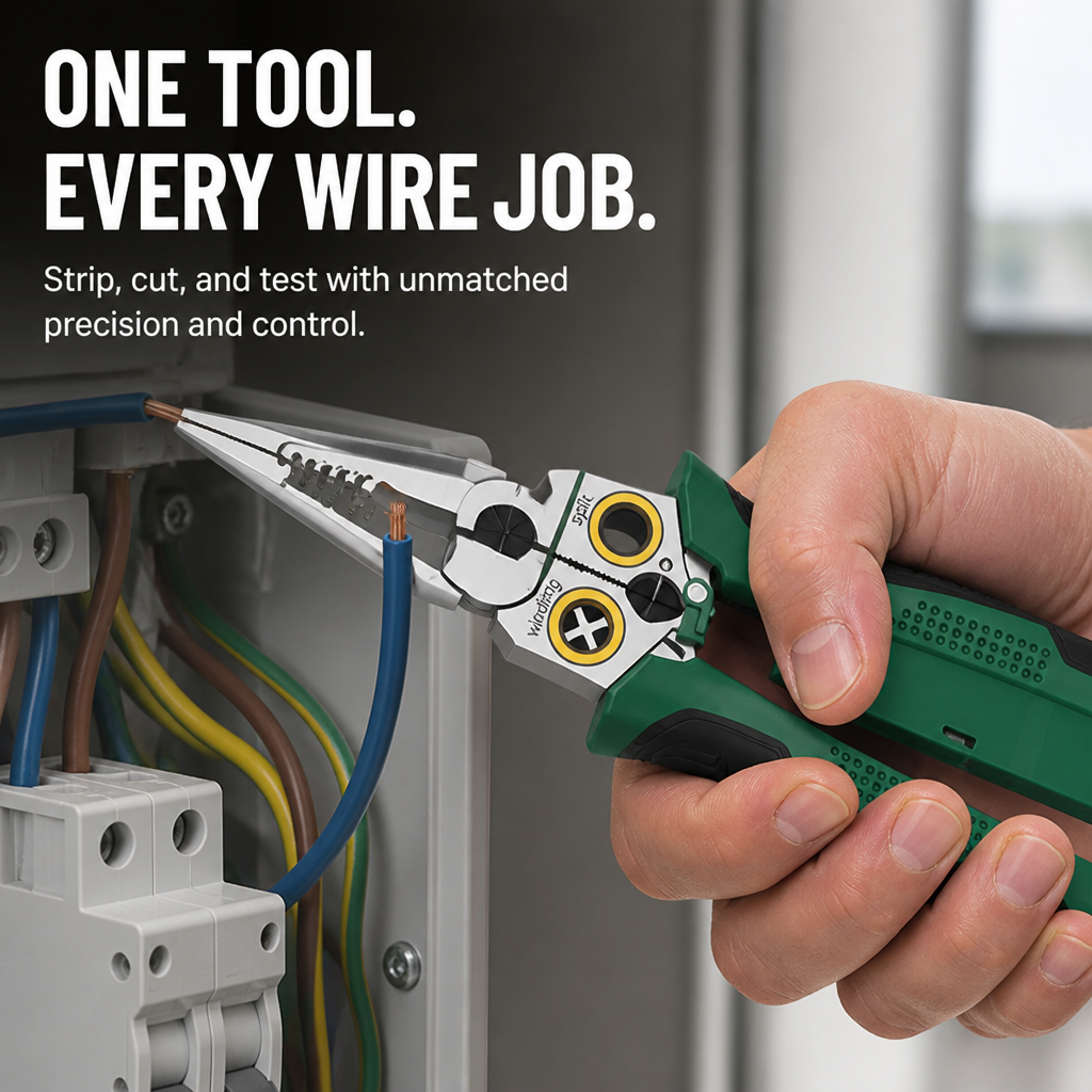 VoltEdge 8v1 Wire Master | Zvládněte každou práci s vodiči rychleji, s bezkonkurenční přesností a snadným ovládáním | elesira