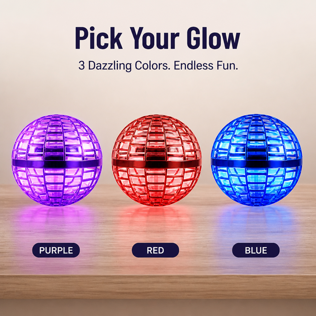 SkyFlare | Ignite Every Toss with Jaw-Dropping Lights and Effortless Flight | elesira