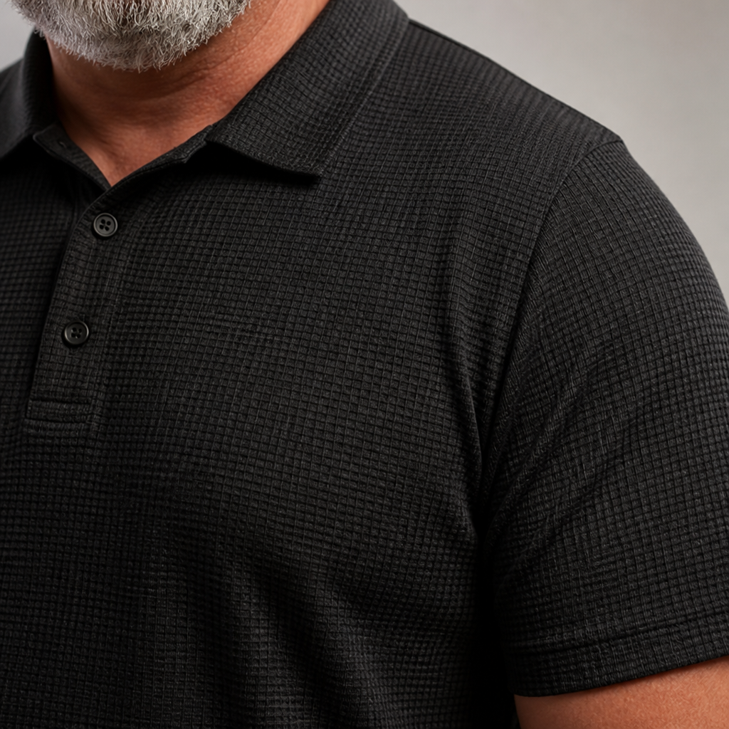 VeroLuxe polo | Ervaar ongeëvenaard comfort dat de hele dag met je meebeweegt | elesira