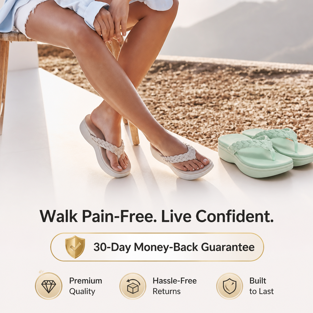 VivaStride Sandals | Walk Pain-Free All Day with Confidence and Cloud-Like Comfort | elesira