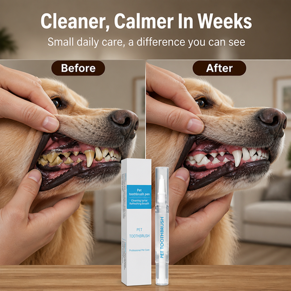 SmilePulse | Cuidados diários simples para um sorriso brilhante e um hálito fresco que o seu animal de estimação vai adorar | elesira