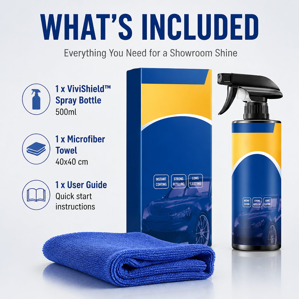 ViviShield | Effortless Armor That Keeps Your Car Shining Like New, Mile After Mile | elesira