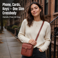 VeroCraft | Transportez votre téléphone, vos cartes et vos essentiels du quotidien dans un élégant sac en bandoulière | elesira