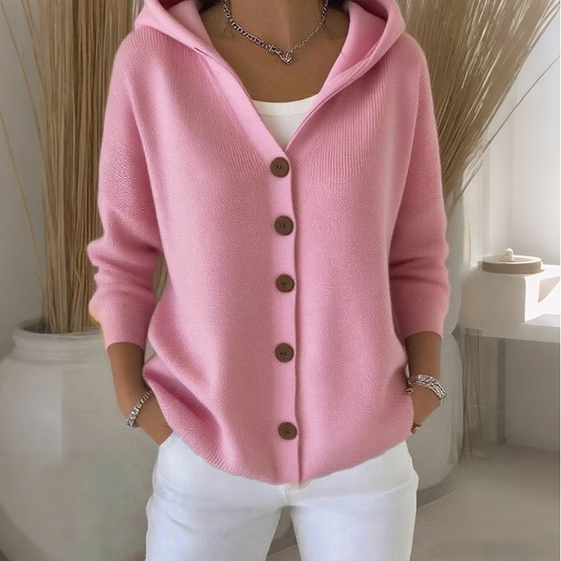 VeloraWeave Plush Hoodie | Omfavn fjærlett varme som fremhever alle kurver og gir stilen din frihet | elesira