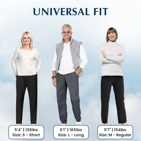 Pantaloni VivaEase | Bucură-te de confort răcoros și libertate care te însoțesc la fiecare pas | elesira
