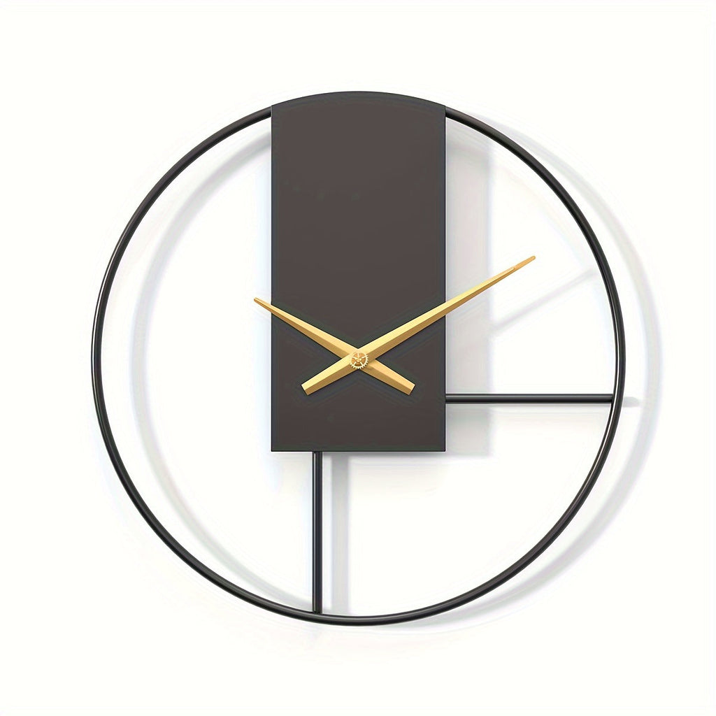 Elegante moderne Metall-Wanduhr mit 16 Zoll für jeden Raum | elesira