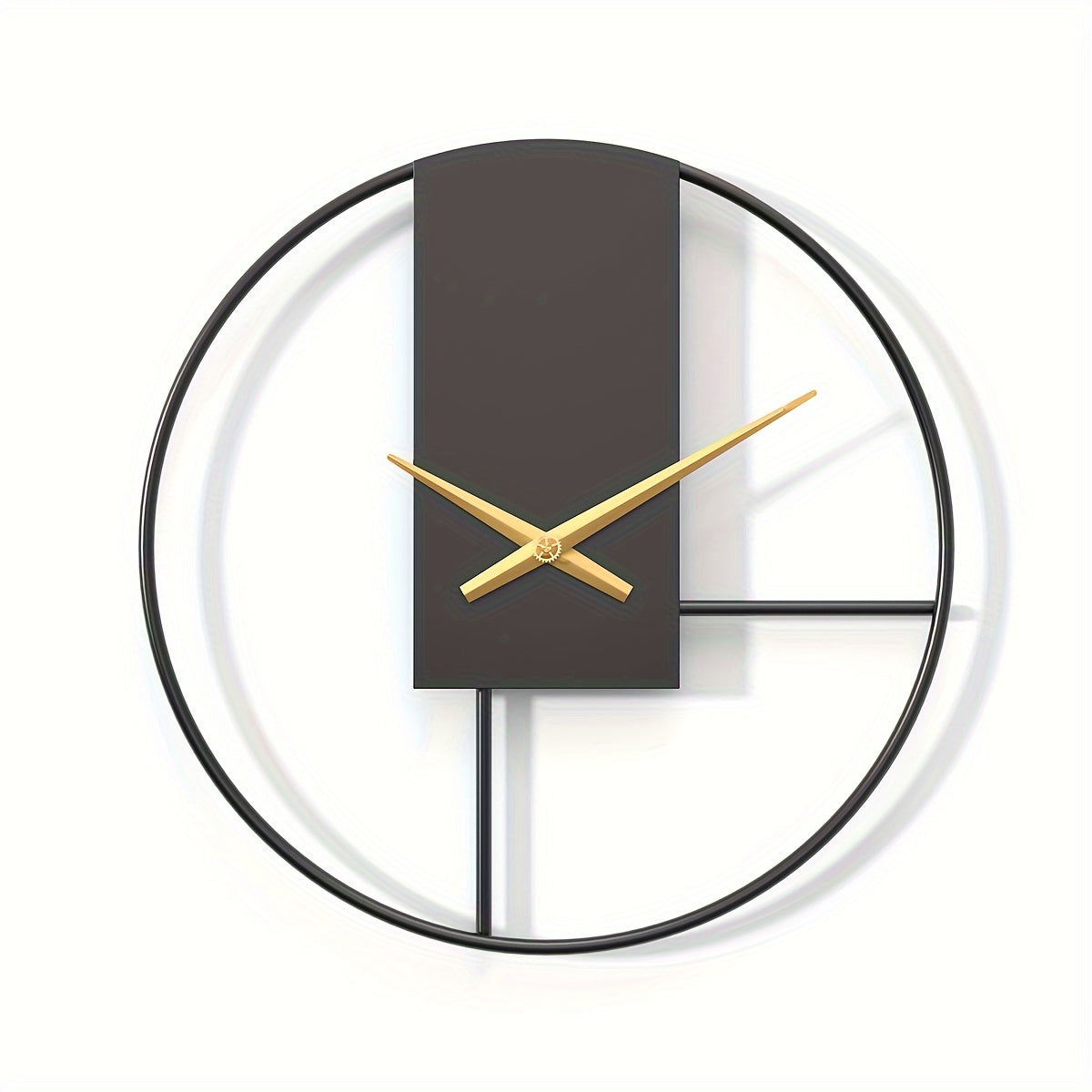 Elegante moderne Metall-Wanduhr mit 16 Zoll für jeden Raum | elesira