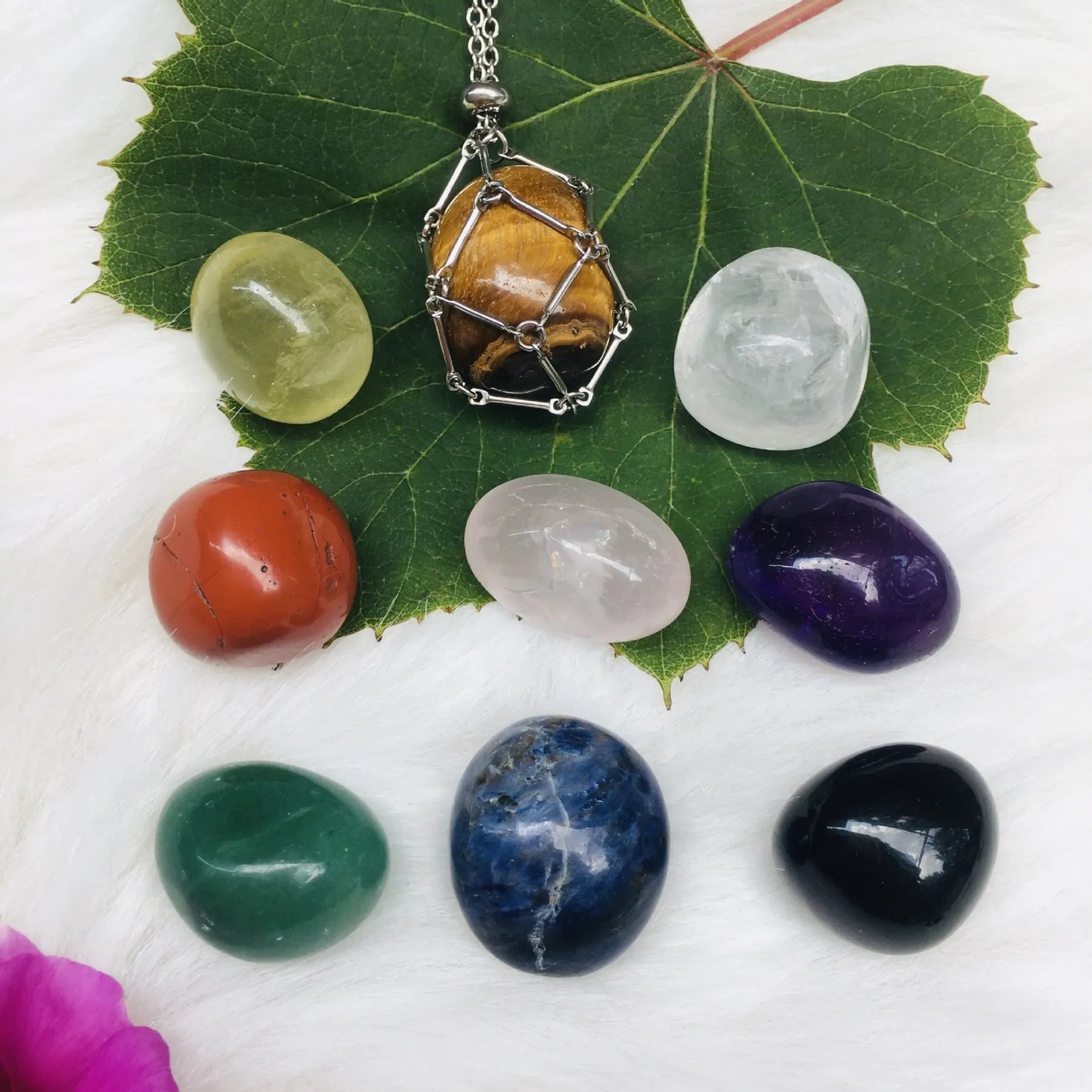 Collana di cristalli VitaLuxe - Cambiamenti di energia senza sforzo che valorizzano ogni tuo momento | elesira