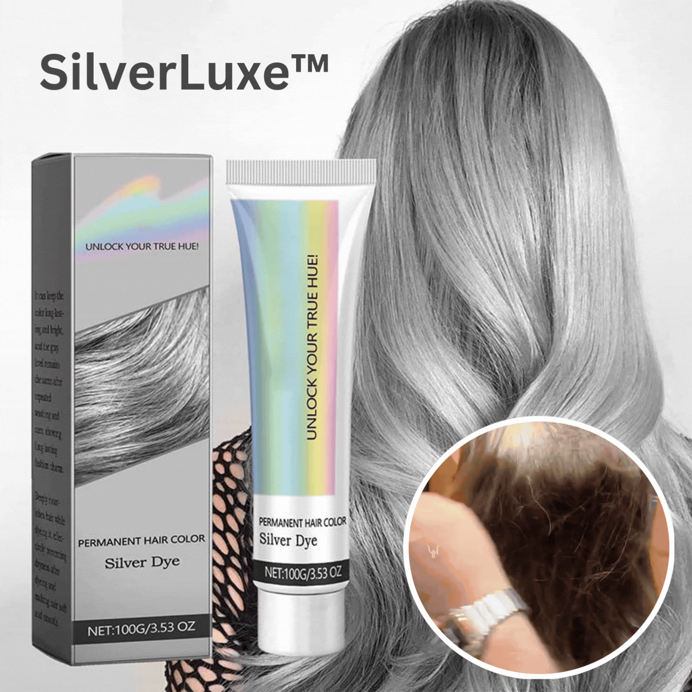 SilverMuse | Unlock Silky, Radiant Silver Hair That Shines with Confidence | elesira