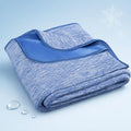 Cool Comfort Queen Cooling Blanket With Q Max Over 0.4 Fabric For Hot Sleepers - Elesira