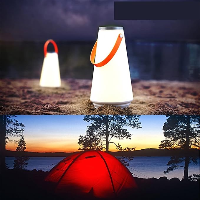 Bärbar LED-campinglampa för utomhusbruk | elesira