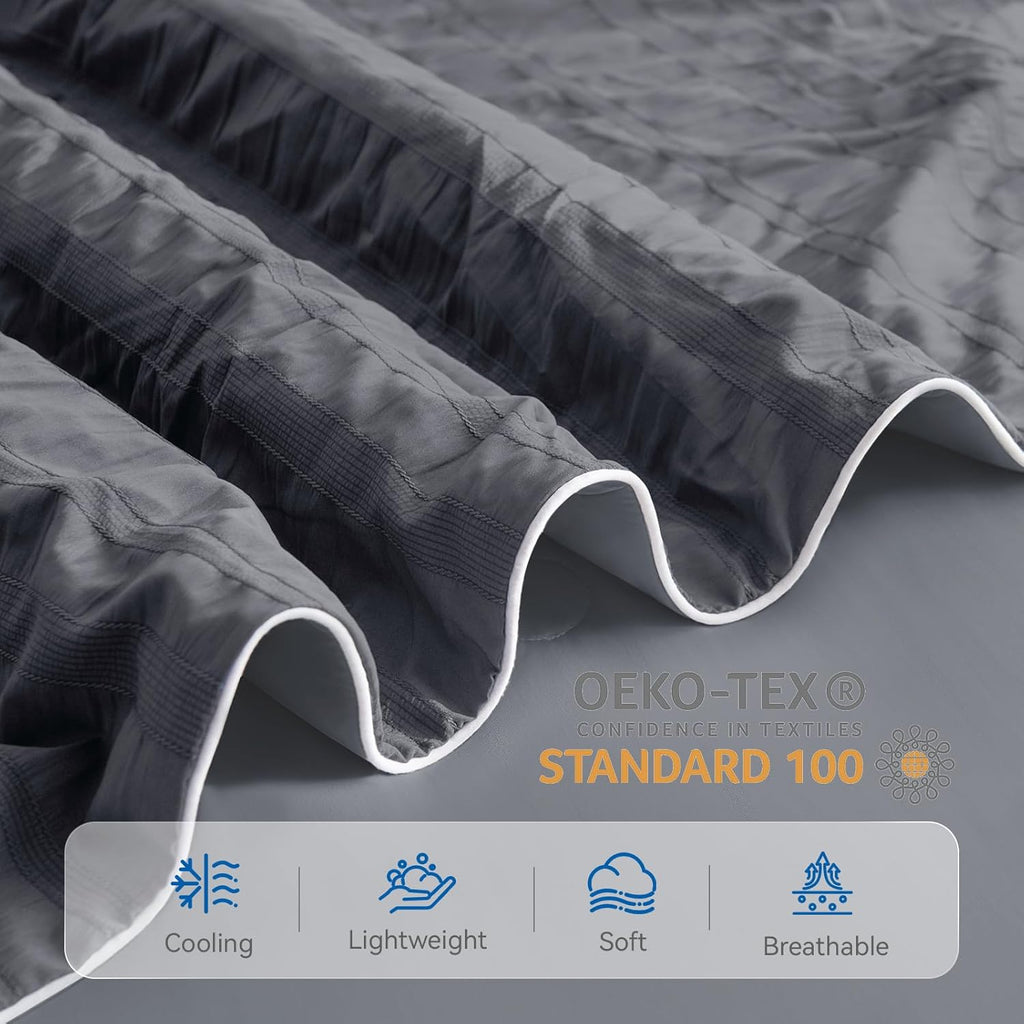 Cozy Comfort Cooling Blanket With Double Sided Design For Hot Sleepers - Elesira