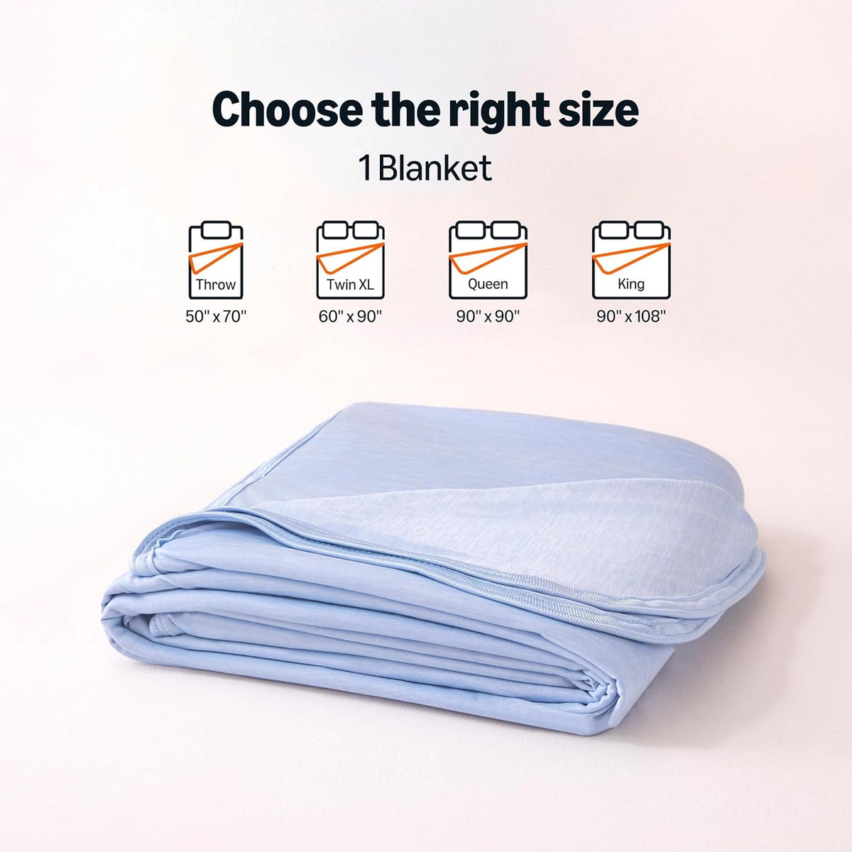 Cooling Comfort Reversible Blanket For Hot Sleepers, Soft Lightweight Throw For Bed And Couch - Elesira