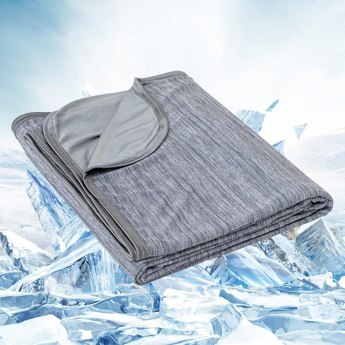 Cooling Blanket Lightweight Summer Comfort For Hot Sleepers And Night Sweats On Bed - Elesira