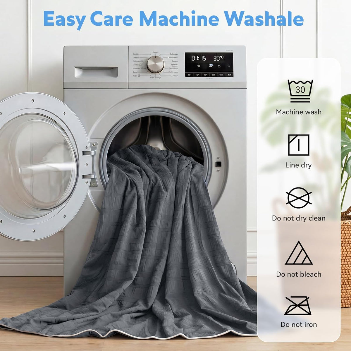 Cozy Comfort Cooling Blanket With Double Sided Design For Hot Sleepers - Elesira