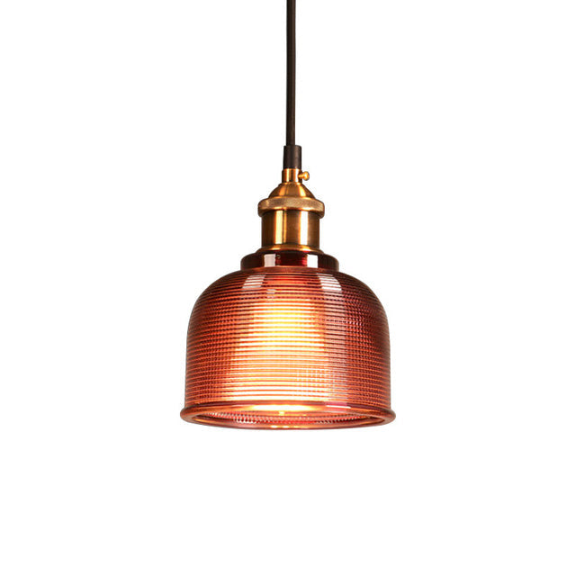 Vintage pendellampe i glass | elesira