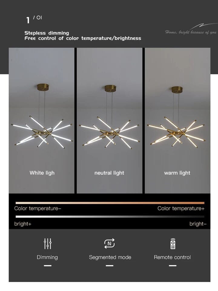Stradivarius Spikey Chandelier | elesira