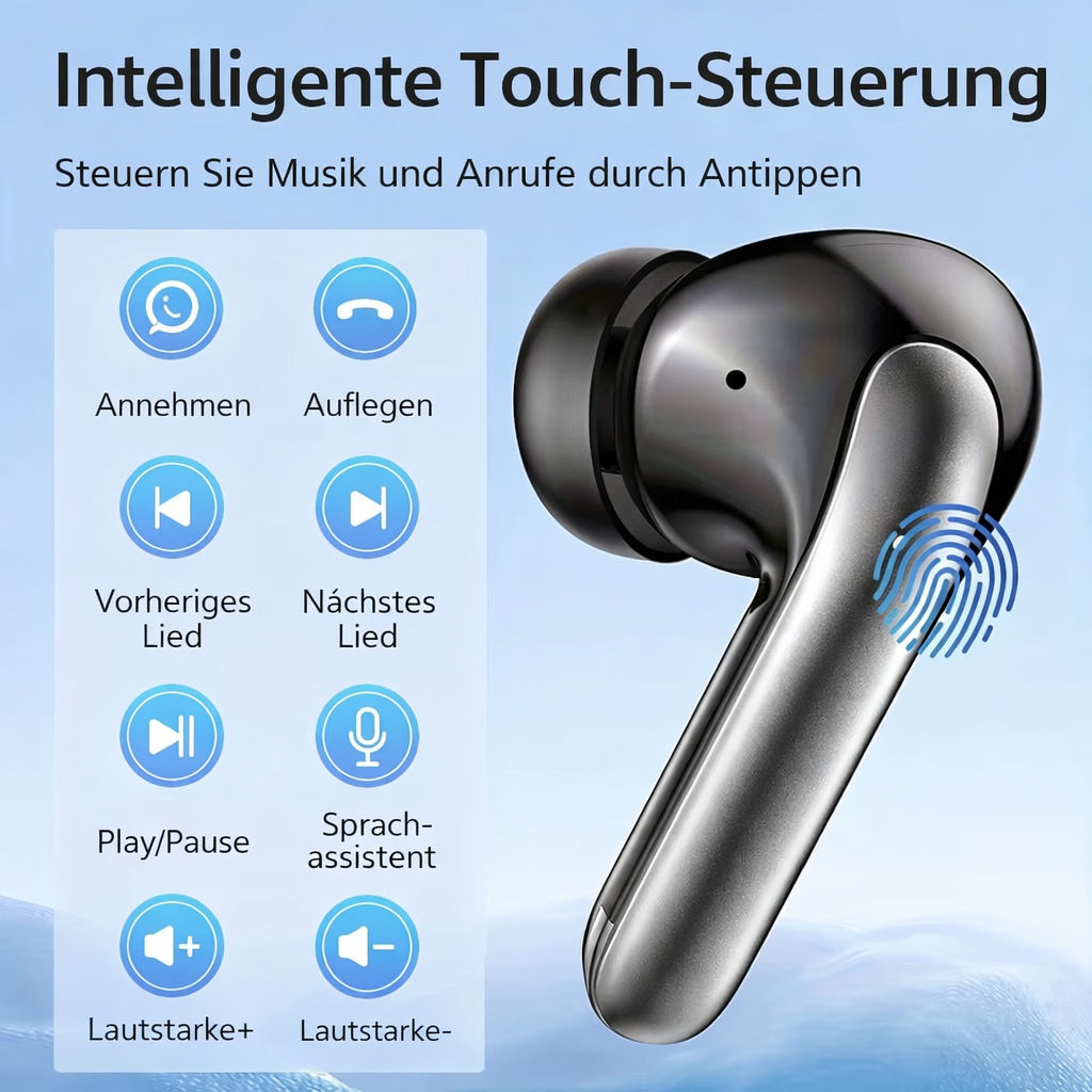 Trådlösa hörlurar - In-ear-headset - Långvarig komfort och tydliga samtal - Voltiva | elesira