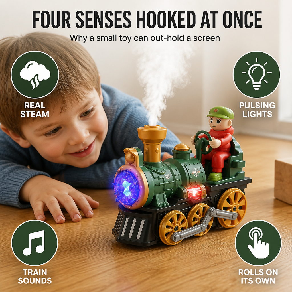WhistleWonders | Swap Screen Time for Genuine Steam, Lights & Interactive Magic | elesira