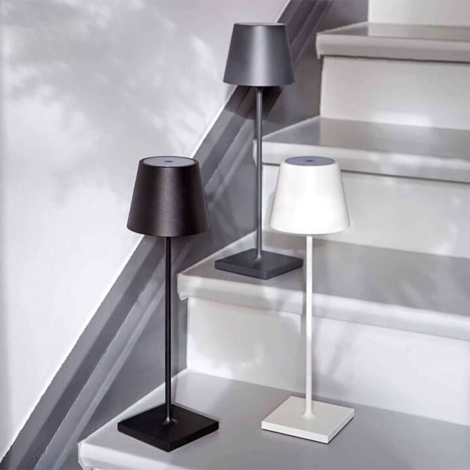 Wireless LED Desk Lamp with Touch Dimmer – Cordless, Clean Ambiance | elesira