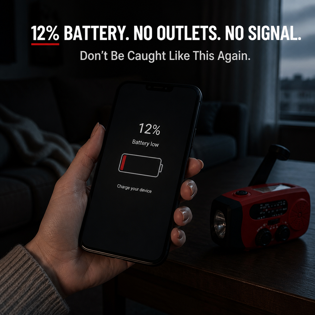 VoltGuard | Crank, Illuminate, And Power Up During Your Next Blackout | elesira