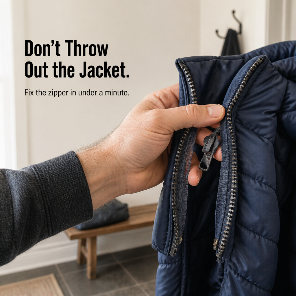 ZipRite | Revive Any Snapped Zipper Instantly in 10 Seconds | elesira