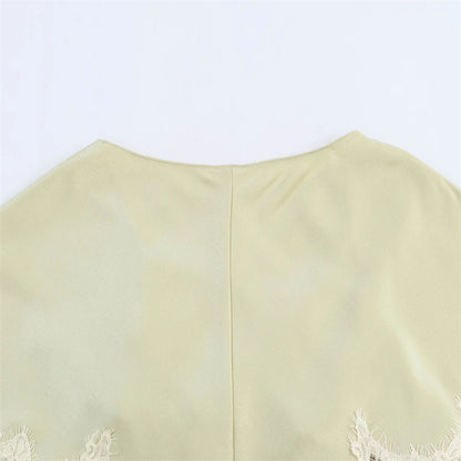 Robe Dentelle Casual Été
