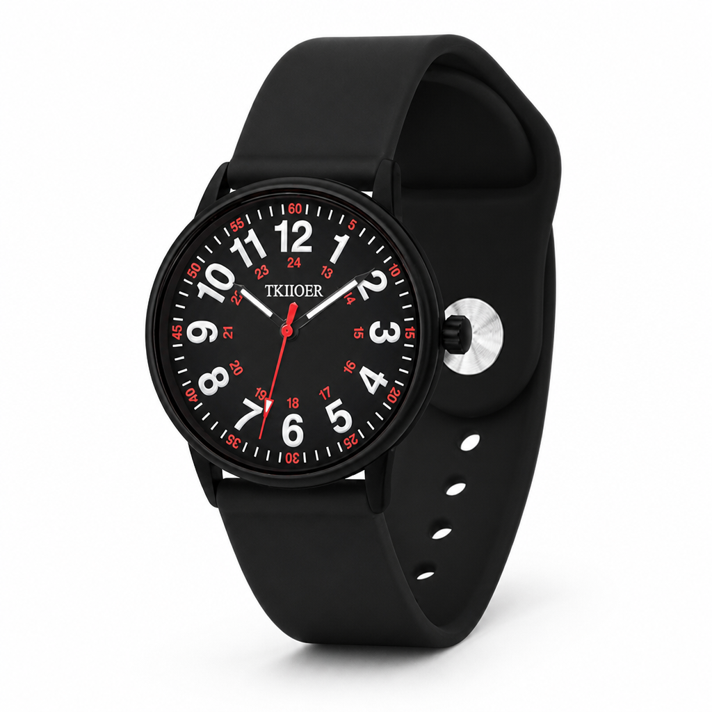 Montre étanche et lumineuse pour infirmières avec trotteuse | elesira