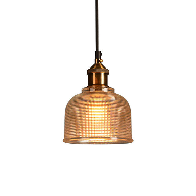 Vintage pendellampe i glass | elesira