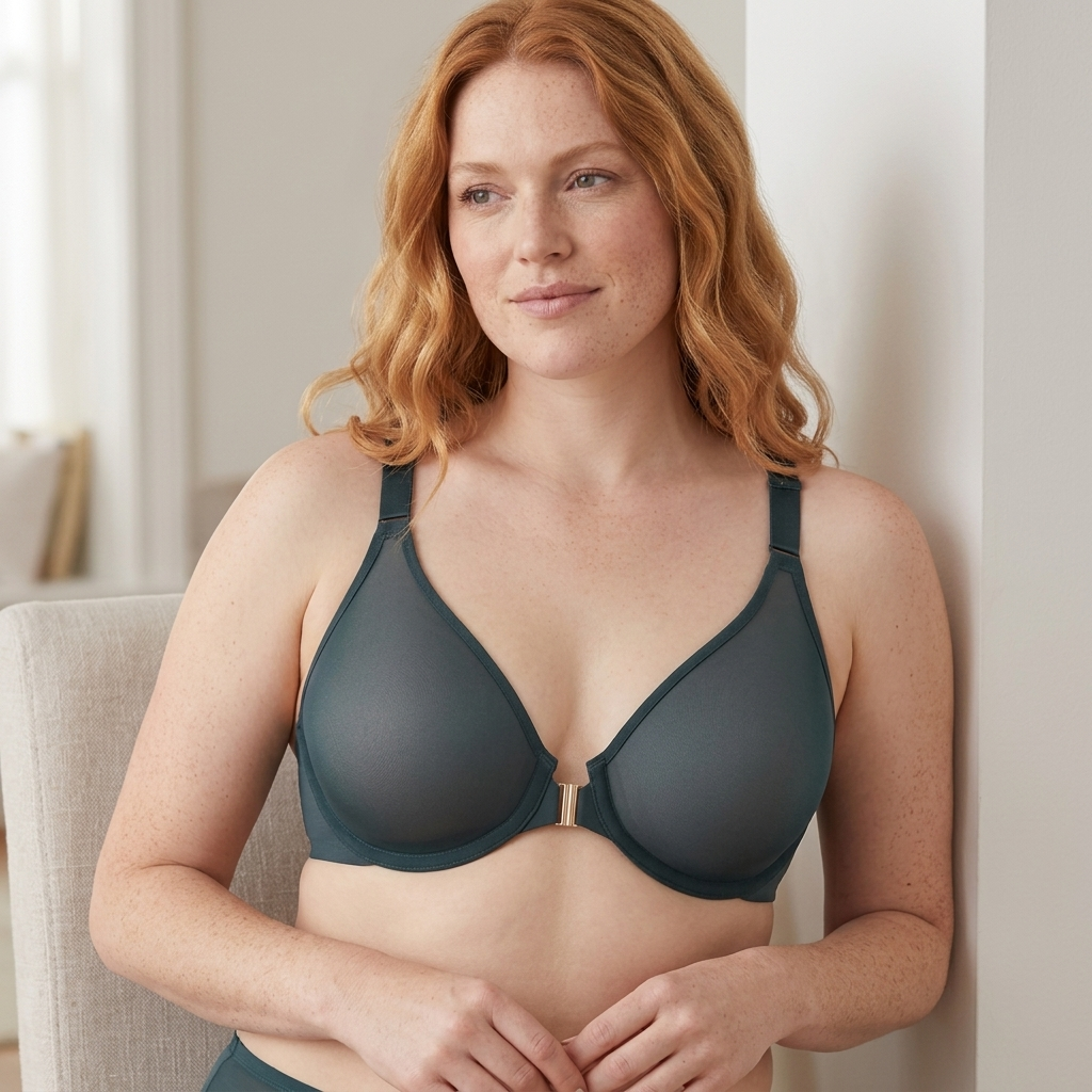 SilkStride Plunge Bra - ارفعي منحنياتك وثقتك مع راحة طوال اليوم | elesira