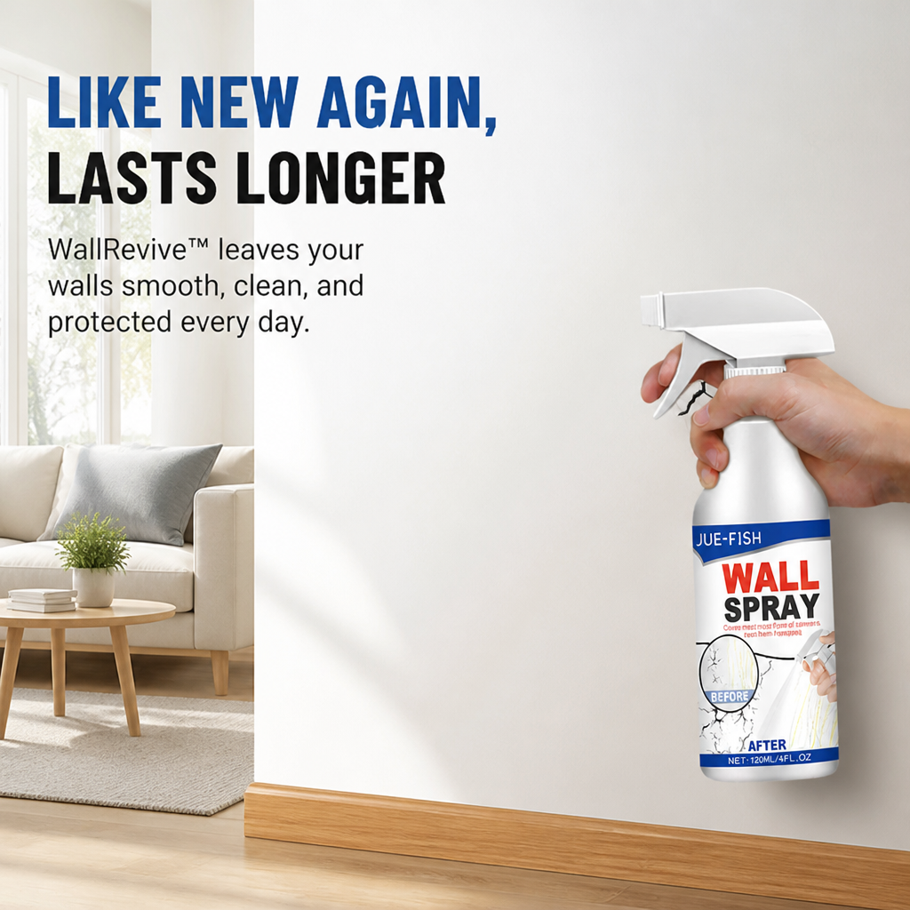 WallRevive | تجديد سهل للجدران يحافظ على منزلك نظيفًا ومذهلًا | إليسيرا