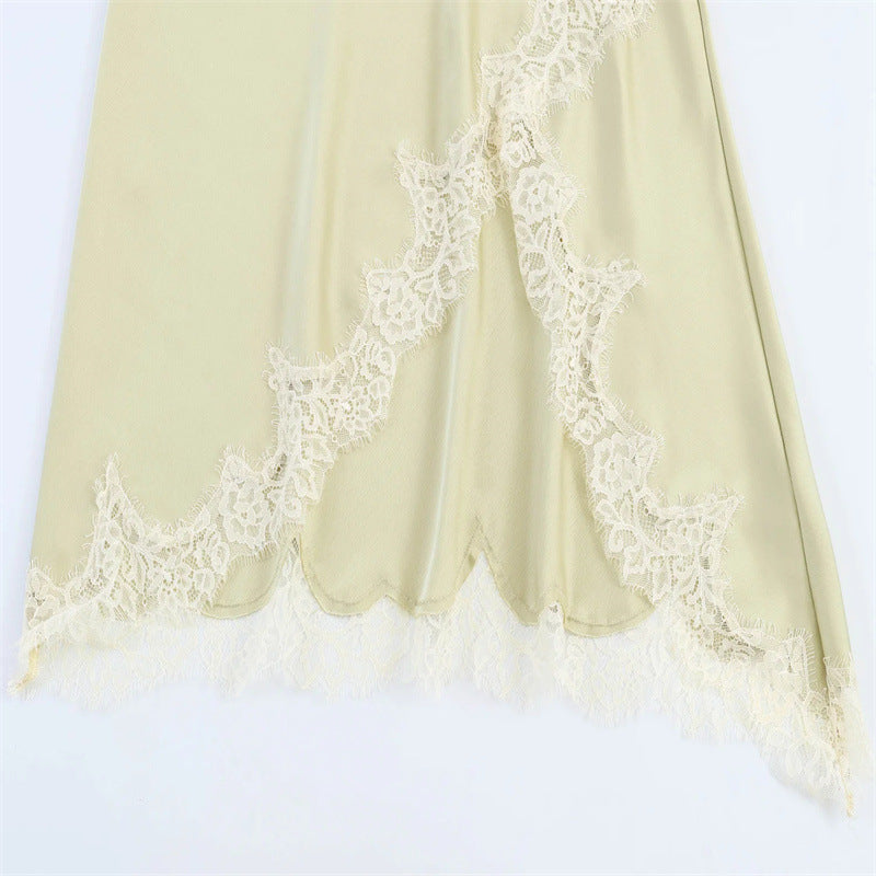 Robe Dentelle Casual Été