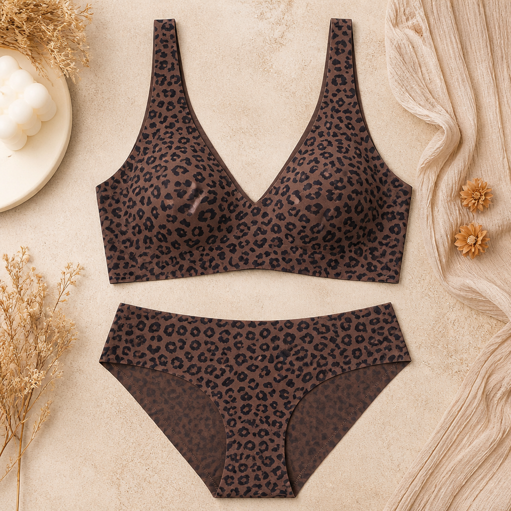 VeloraLift – Soutien-gorge confortable sans armatures, sans coutures, avec décolleté plongeant en V | elesira