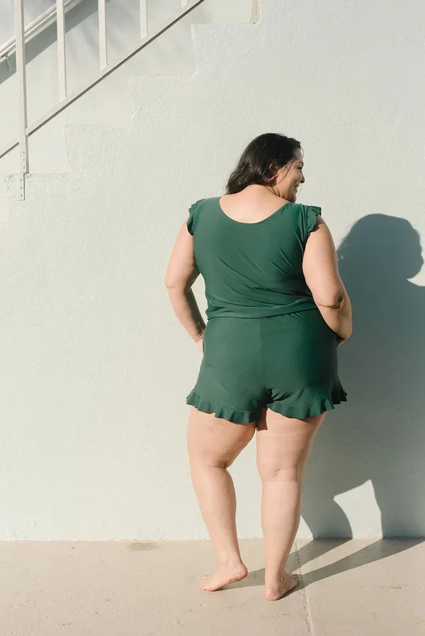 SolaraShift SwimRomper | Desfrute de confiança e liberdade durante todo o dia com um ajuste perfeito | elesira