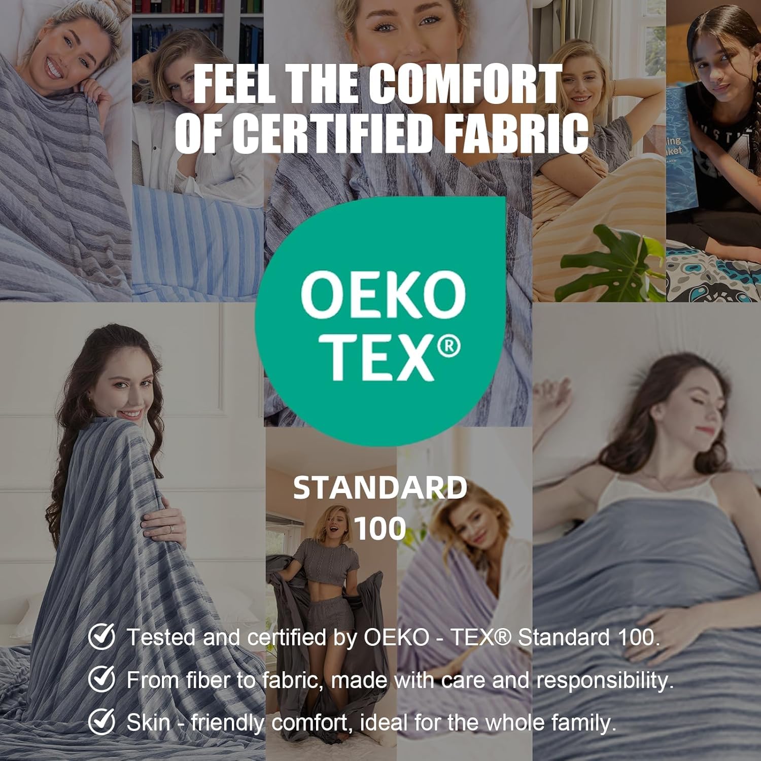 שמיכת טלוויזיה מקררת Coastal Comfort עם קירור דו-צדדי ונשימה טובה עבור מי שסובלים מחום בזמן השינה - Elesira