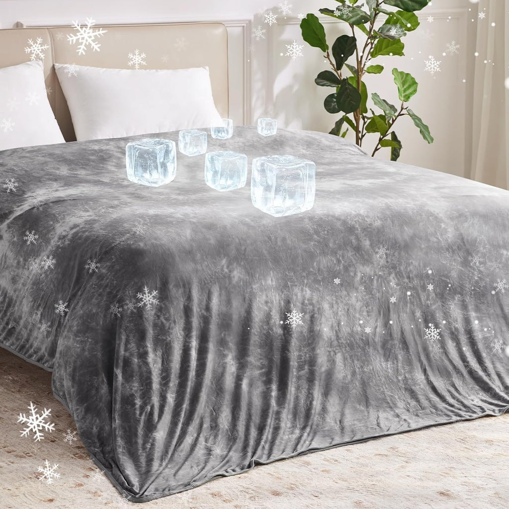 Cozy Nights Arc Chill hűsítő takaró melegben alvóknak, könnyű és légáteresztő kialakítással - Elesira