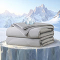 Cool Comfort Breathable Cooling Comforter For Hot Sleepers, Lightweight Summer Cover - Elesira
