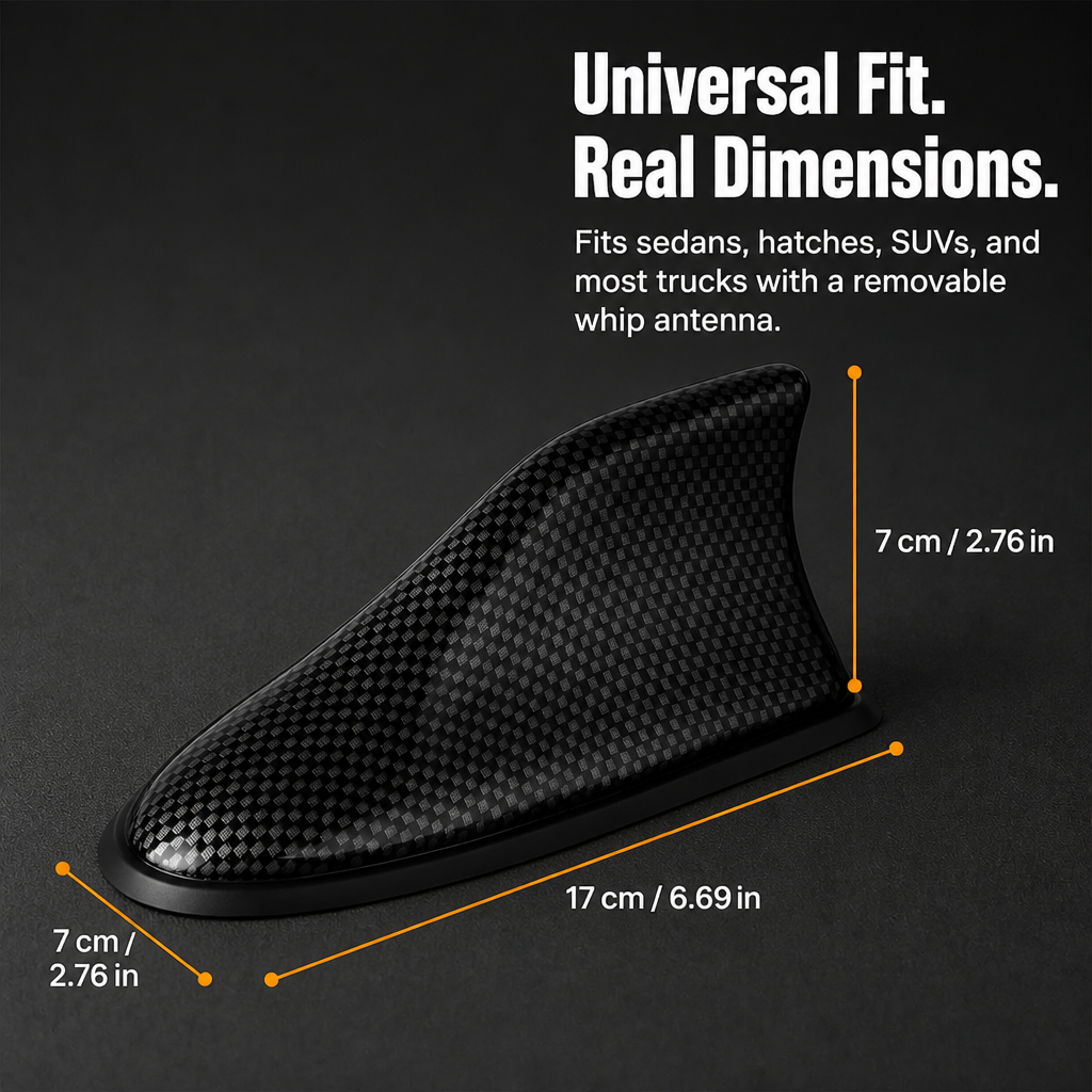 SkyRazor | Swap the Stock Whip for a Factory-Style Shark Fin in 60 Seconds | elesira