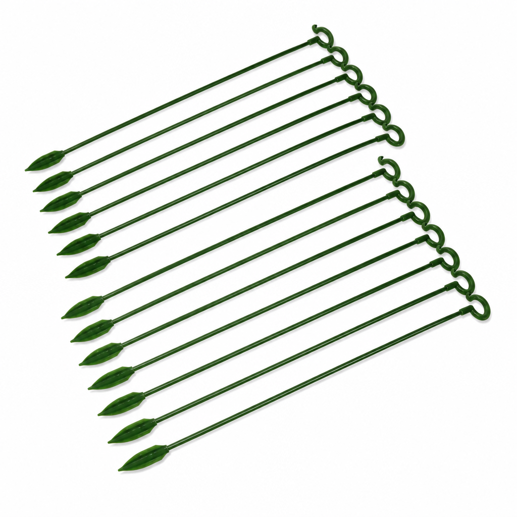 Hastes de suporte para plantas resistentes às intempéries e sem necessidade de ferramentas (pack de 20) | elesira