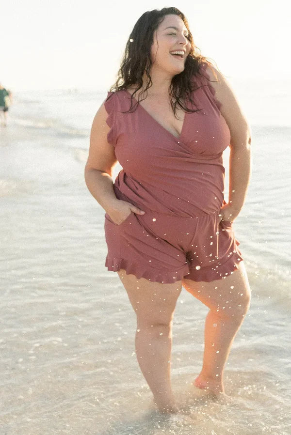 SolaraShift SwimRomper | Desfrute de confiança e liberdade durante todo o dia com um ajuste perfeito | elesira