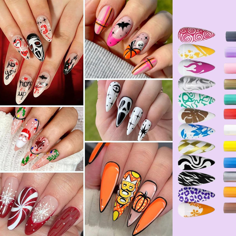 VivaTone Nail Pens | Unleash Your Boldest, Show-Stopping Nail Art Instantly | elesira