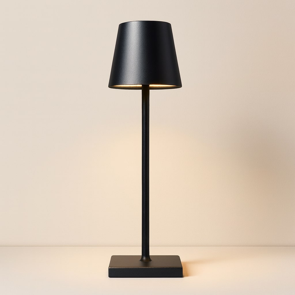 Wireless LED Desk Lamp with Touch Dimmer – Cordless, Clean Ambiance | elesira